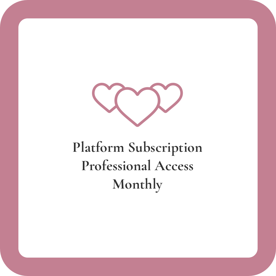 Professional Access Platform Subscription Monthly Billing